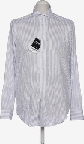 Calvin Klein Button Up Shirt in S in White: front