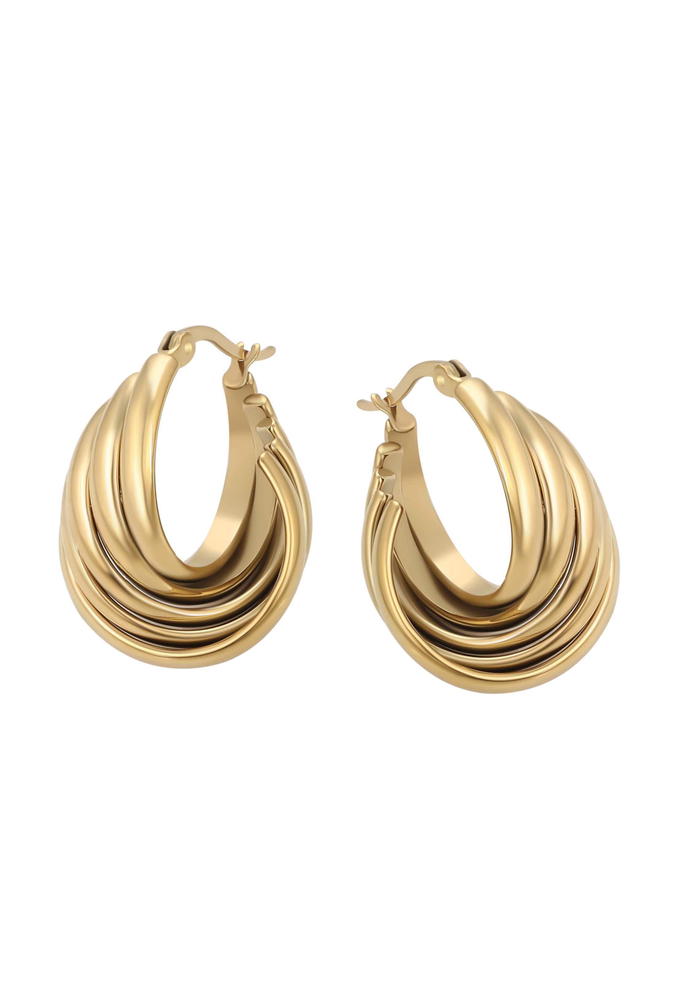 faina Kolczyki w kolorze złoty