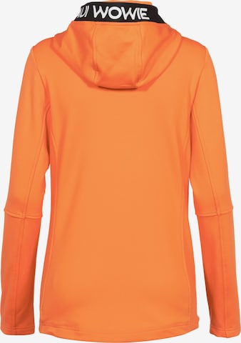 MAUI WOWIE Athletic Fleece Jacket in Orange