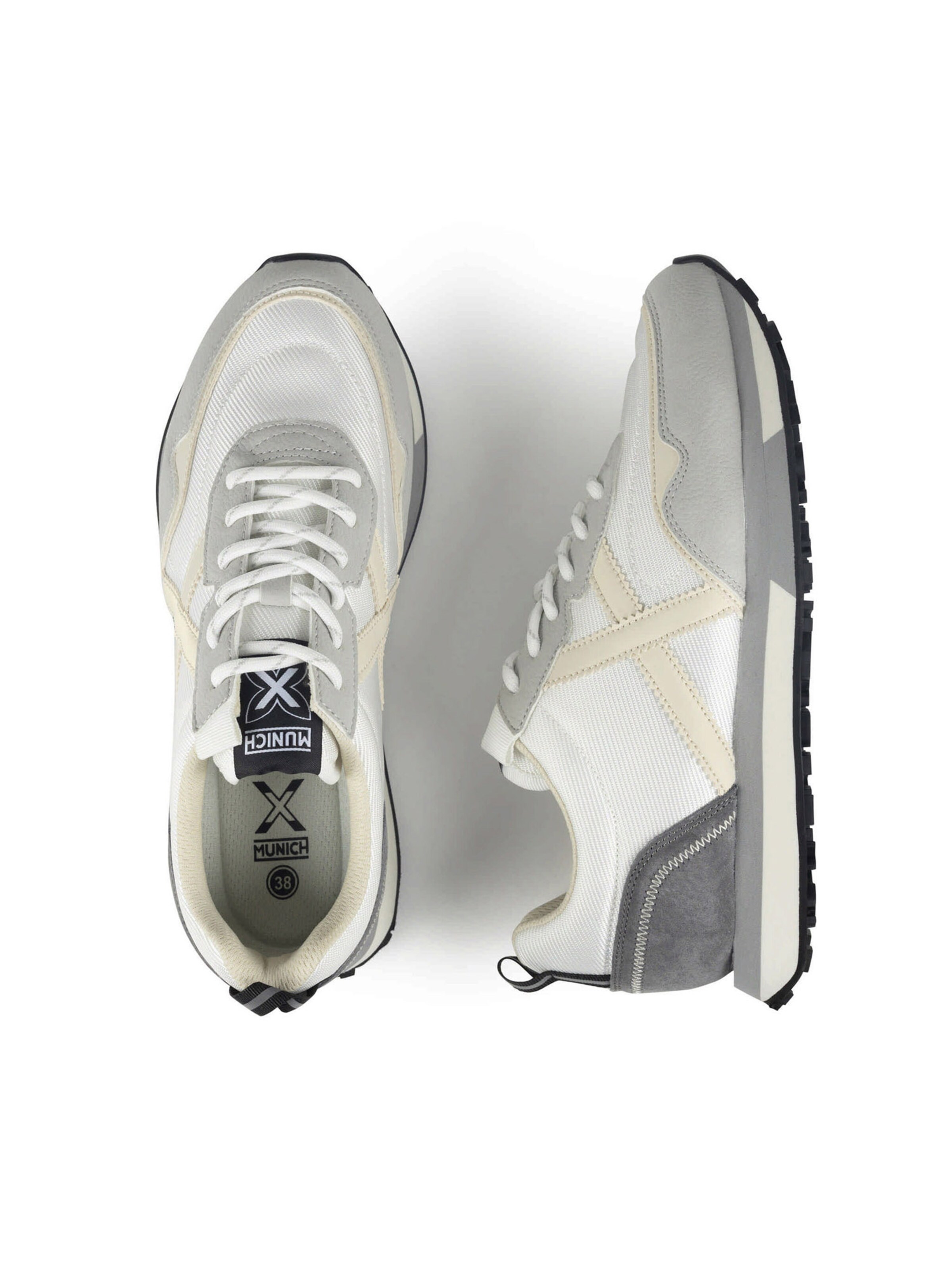 MUNICH Sneakersy niskie 'Next' w kolorze biały
