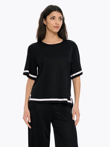 Maglietta 'Echo' di 4TAILORS in nero