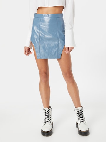 Misspap Skirt in Blue: front