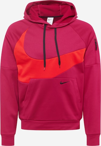 NIKE Athletic Sweatshirt in Pink: front