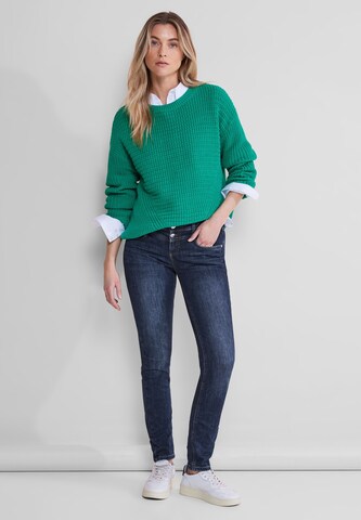 STREET ONE Skinny Jeans in Blau