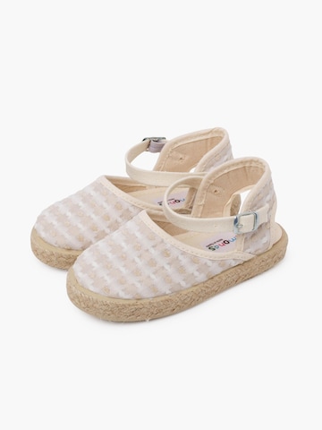 Sandales Pisamonas en beige