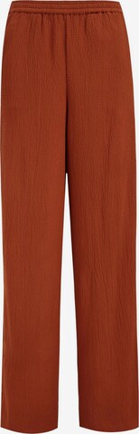 Loosefit Pantalon WE Fashion en marron : devant