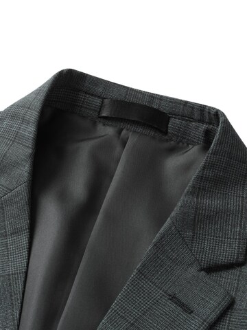 Youthup Slim fit Business Blazer in Grey