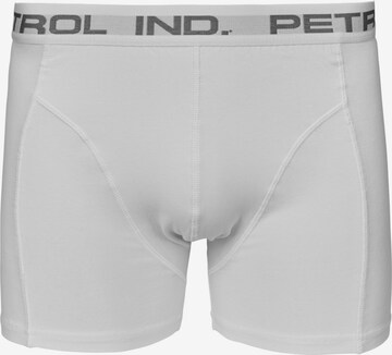 Boxers Petrol Industries en blanc : devant