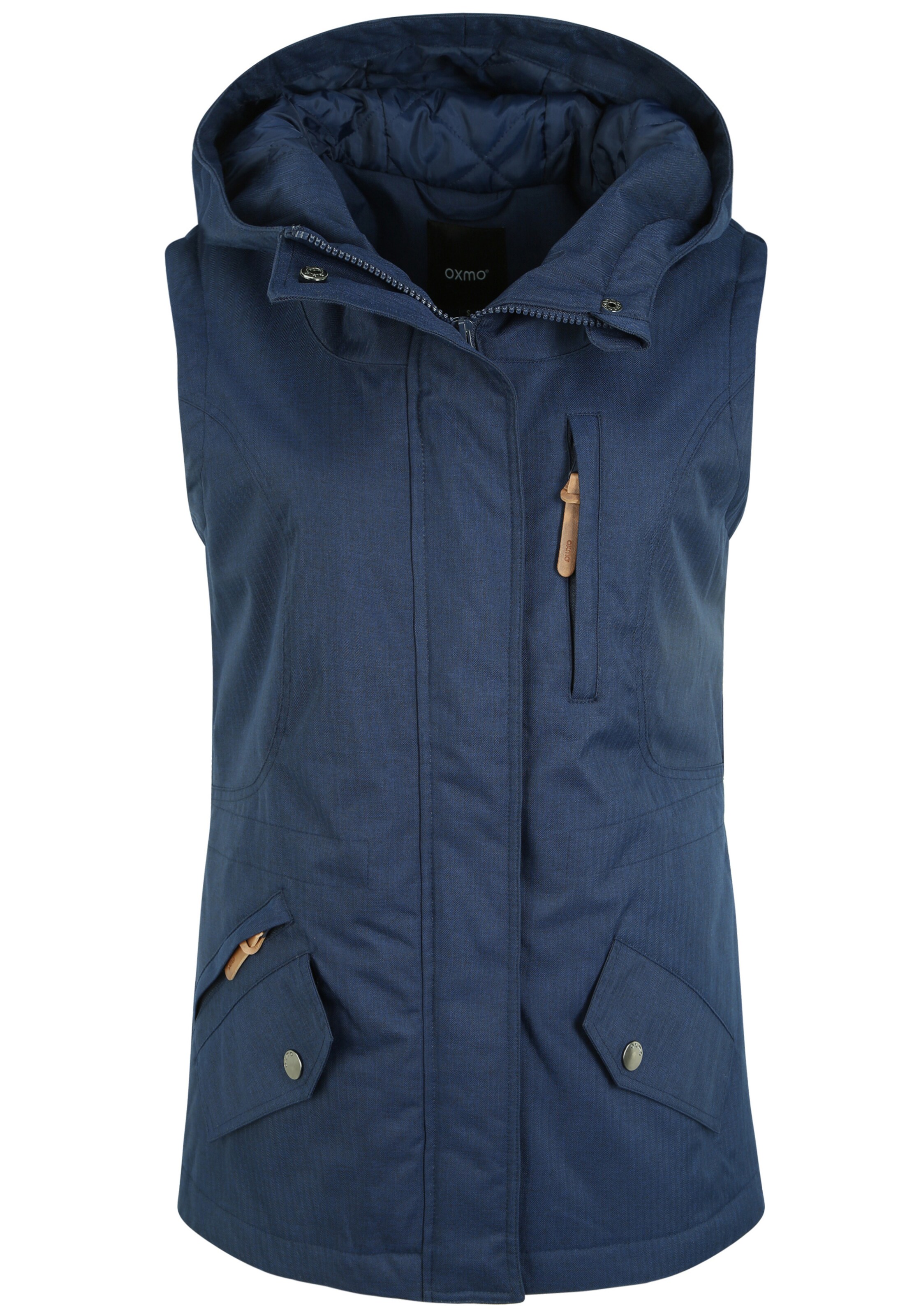 Gilet 'Belissa' di Oxmo in blu: frontale