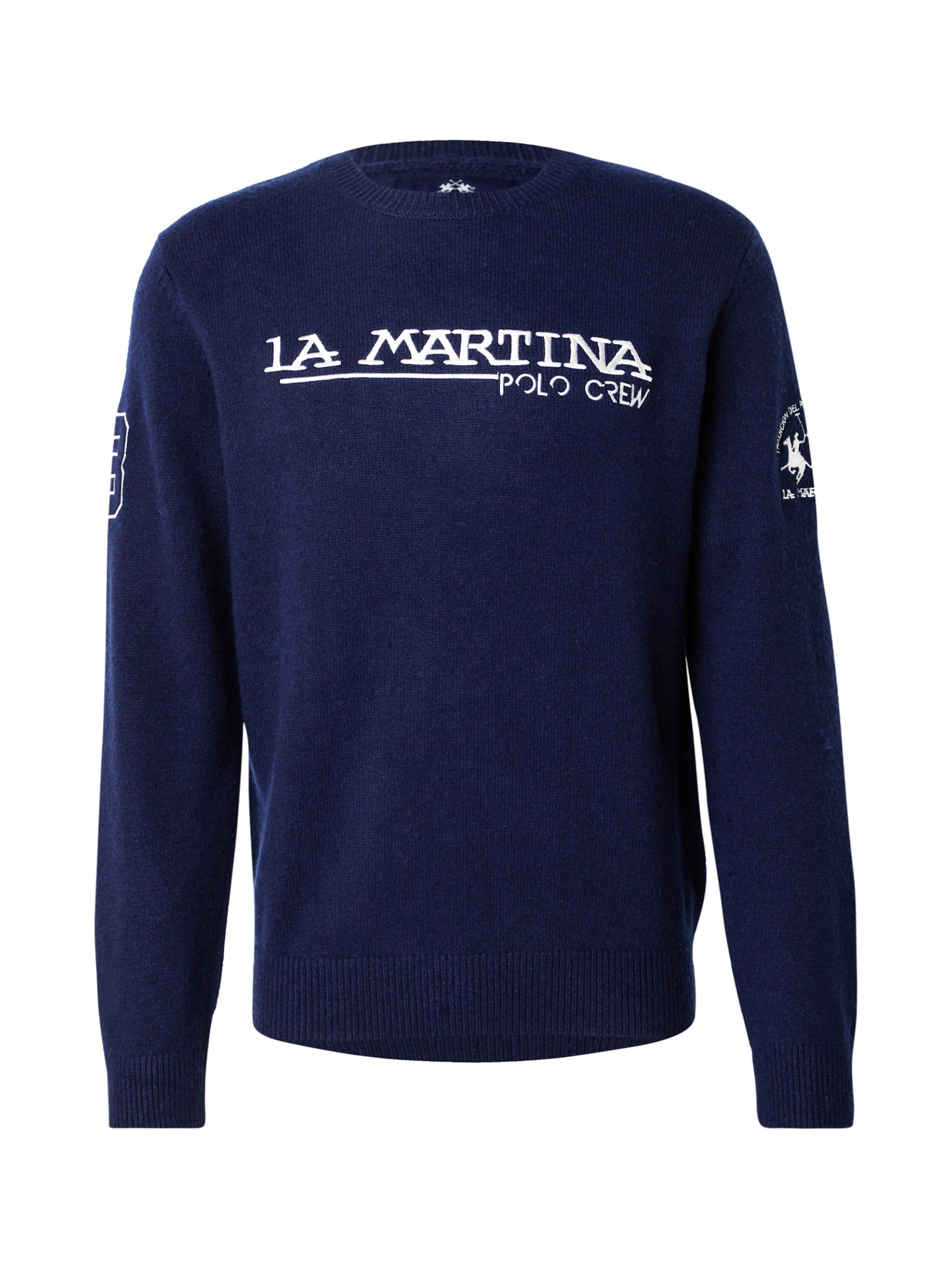 La Martina Tröja i blå: framsida