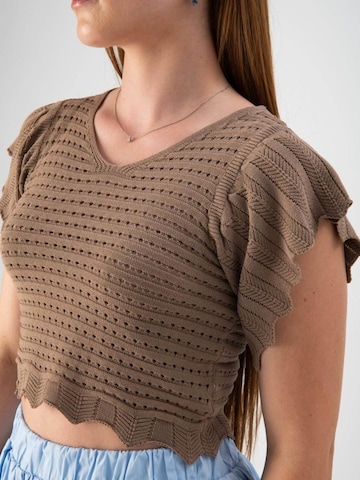 MND Sweater 'Sahara' in Brown
