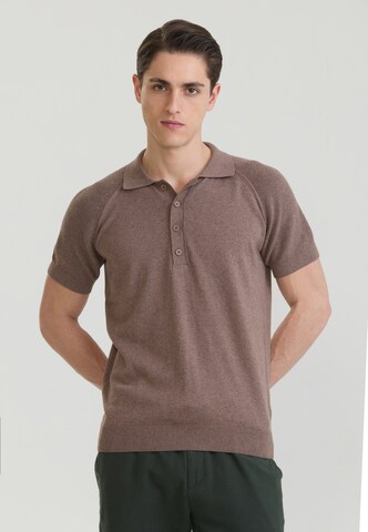 Felix Hardy - Camiseta en marrón: frente