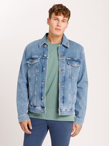 Cross Jeans Between-Season Jacket 'A 320' in Blue: front