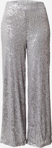 Oasis Wide leg Broek in Zilver: voorkant