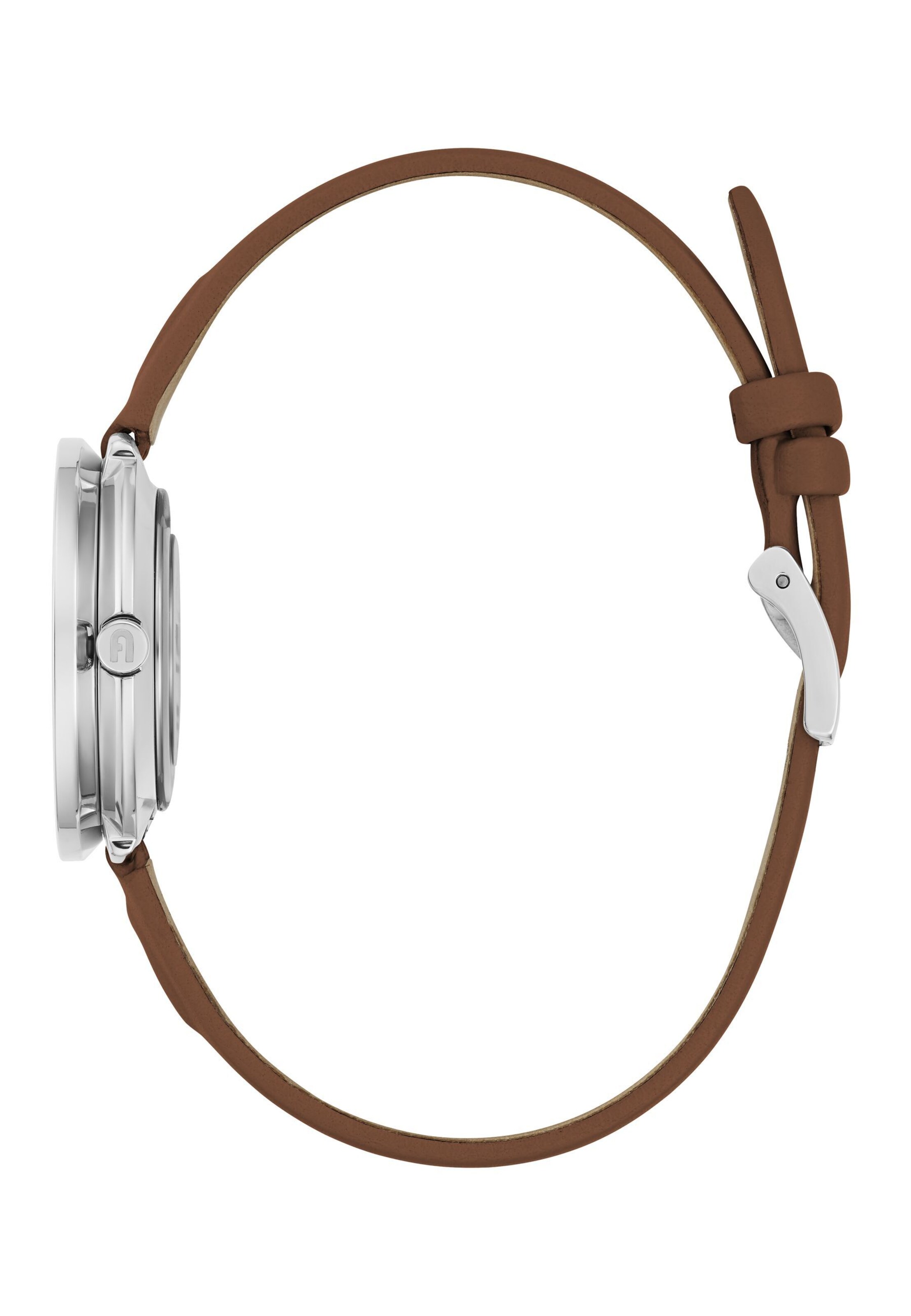 FURLA Analog Watch 'Essential' in Brown