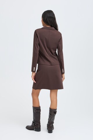 b.young Blazer i brun