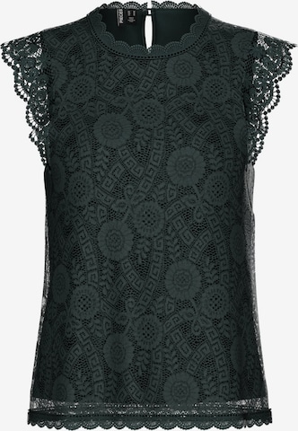 Camicia da donna 'PCOLLINE' di PIECES in verde: frontale
