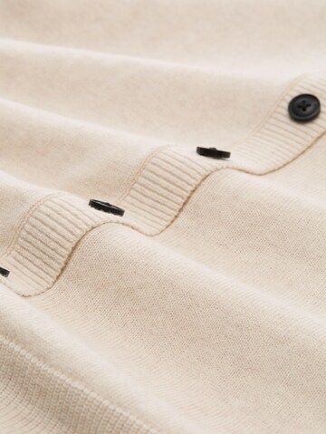TOM TAILOR Strickjacke in Weiß