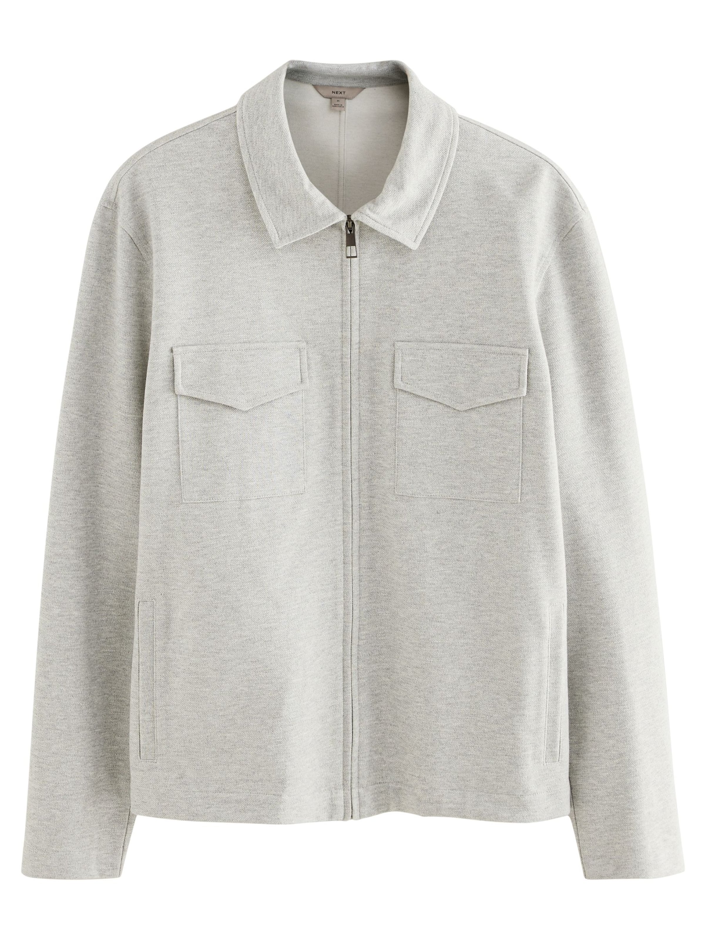 NextPrijelazna jakna - siva boja: prednji dio