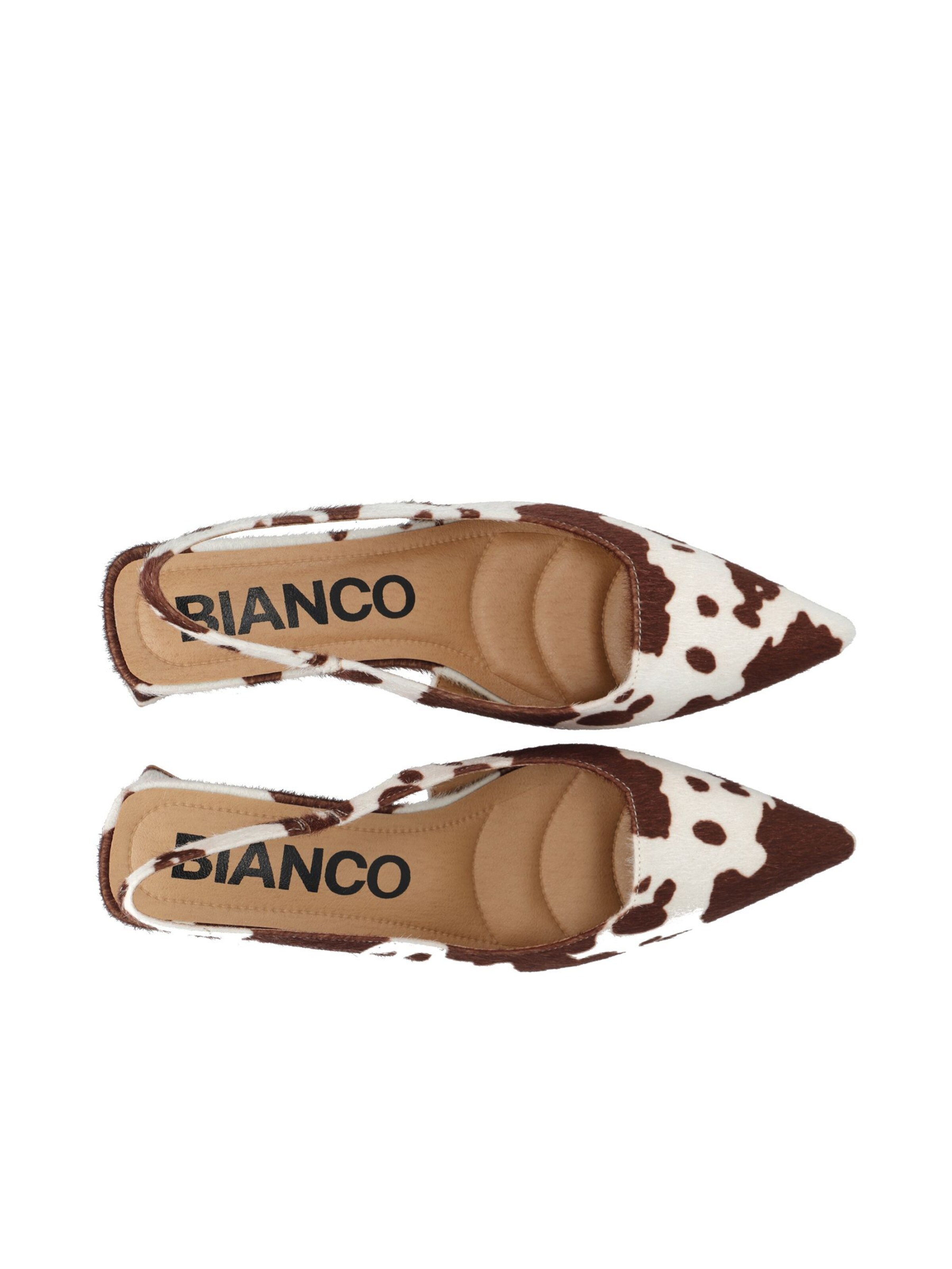 Bianco - Zapatos destalonado 'Maralyn' en blanco