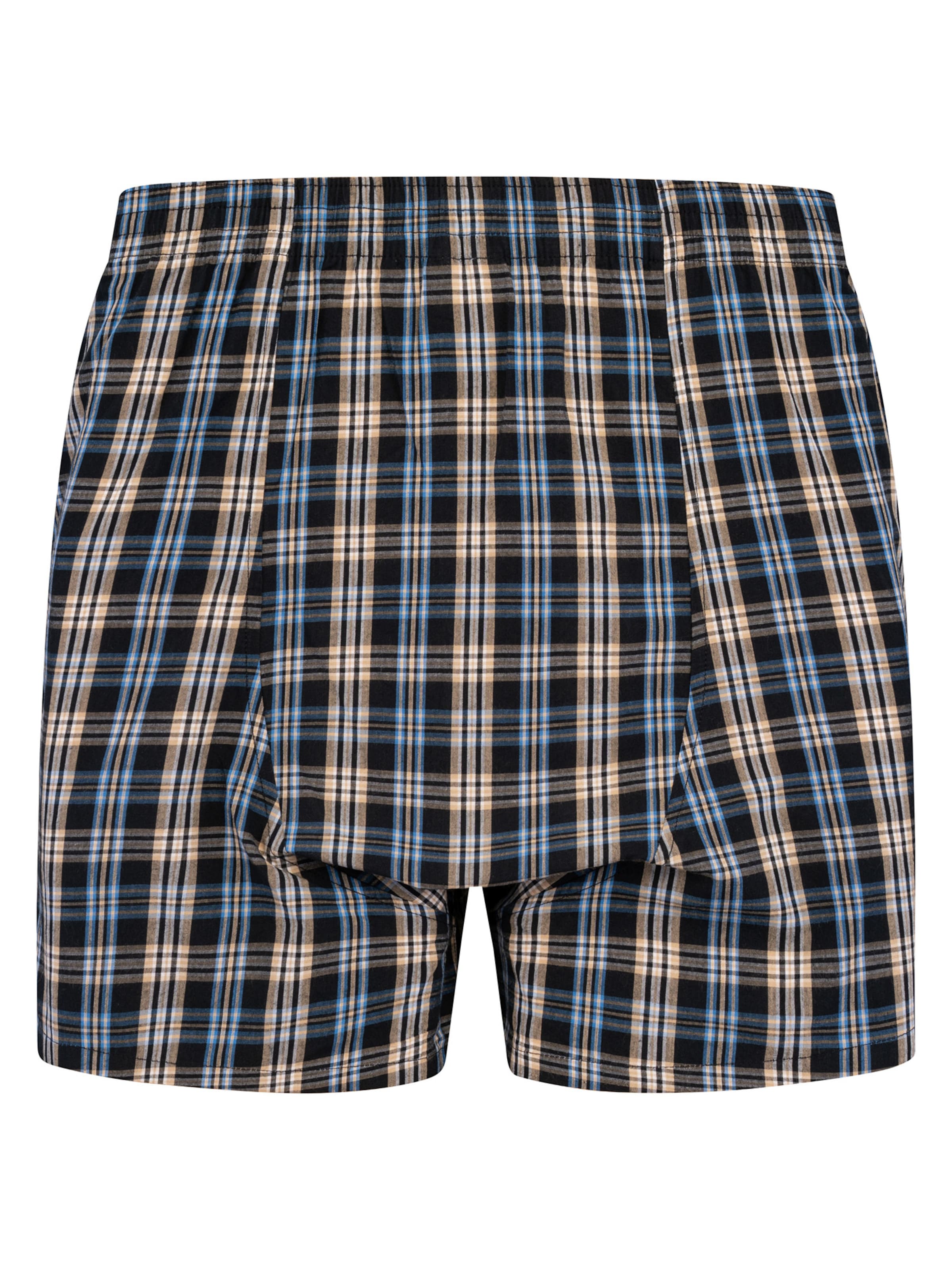 Sugar Pine Boxer ' Mix Karos ' in Blau