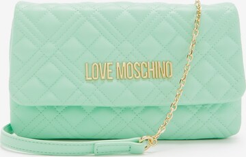 Sac à bandoulière Love Moschino en vert : devant