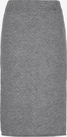 DreiMaster Vintage - Falda en gris: frente