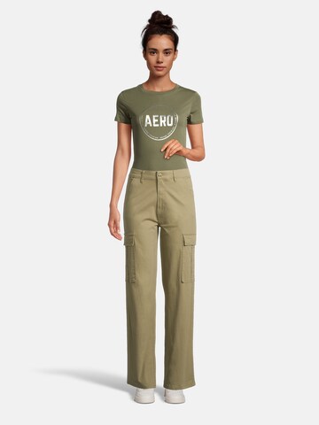 Loosefit Pantaloni cargo di AÉROPOSTALE in verde