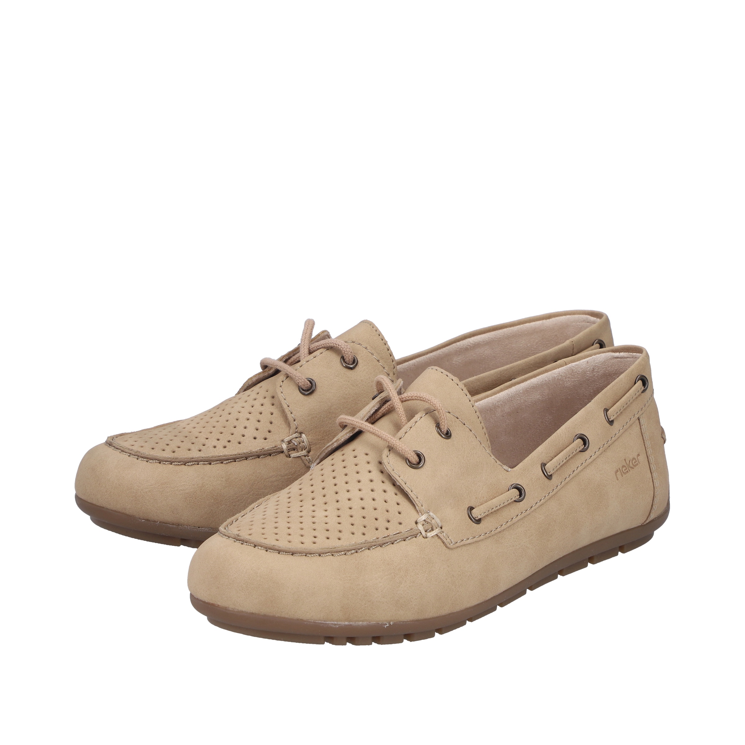 Mocassin Rieker en beige