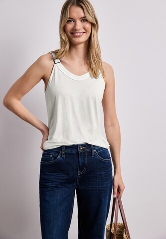 STREET ONE Top in White: front