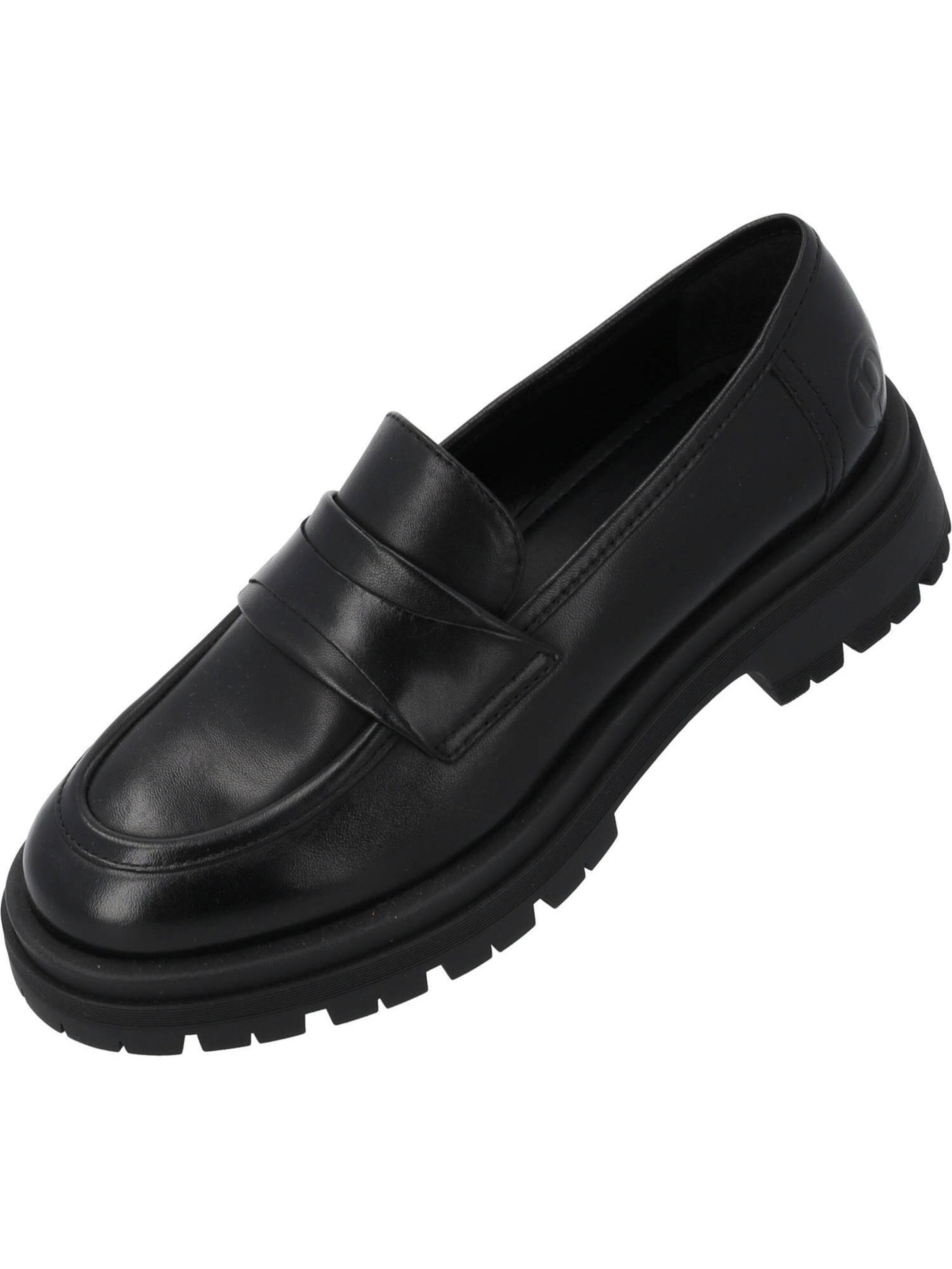Palado Slipper 'Raghir' in Schwarz: Vorderseite