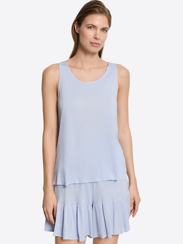 Shorty ' Isabella ' Hanro en bleu : devant