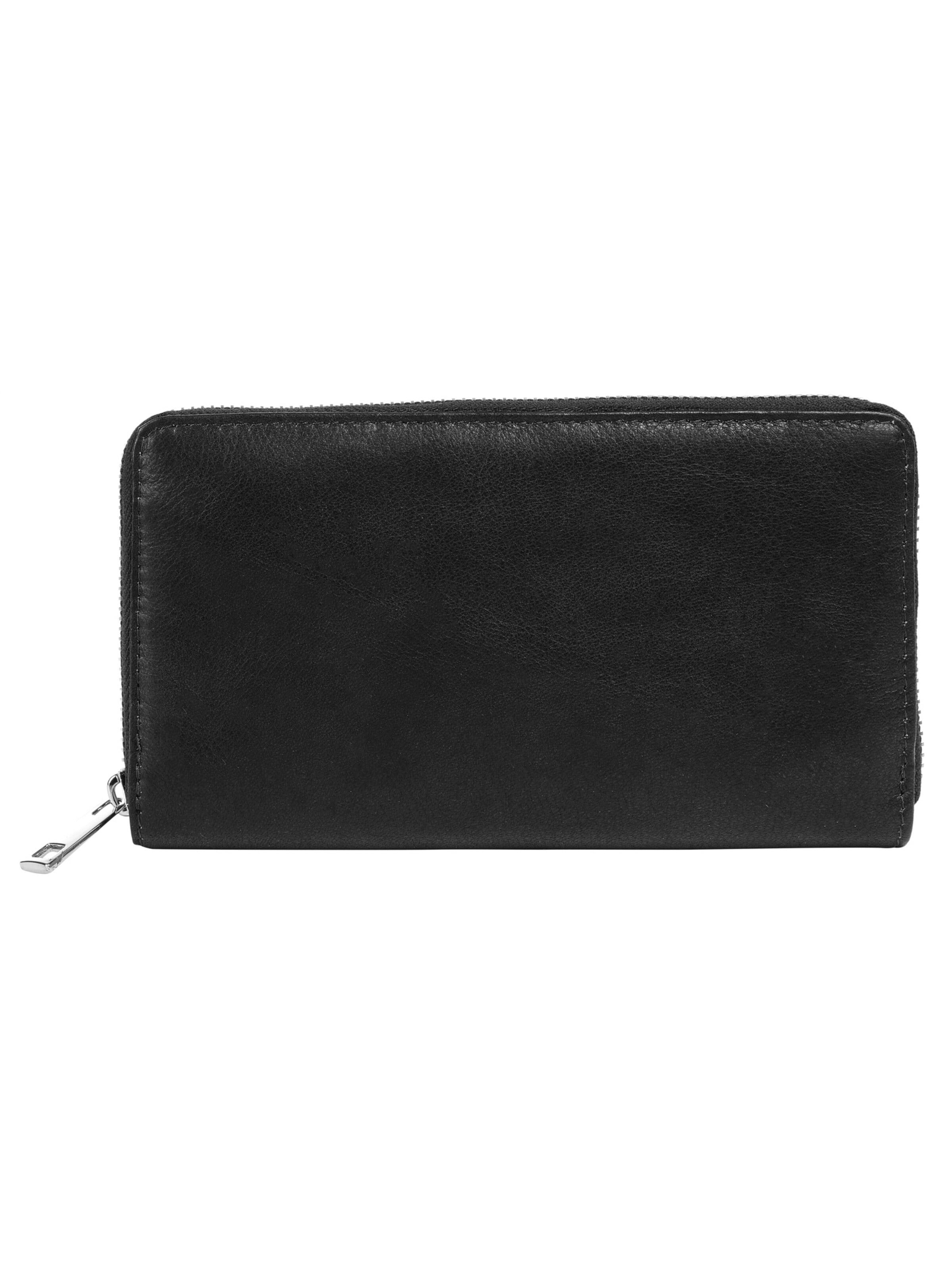 Samantha Look Wallet in Black: front