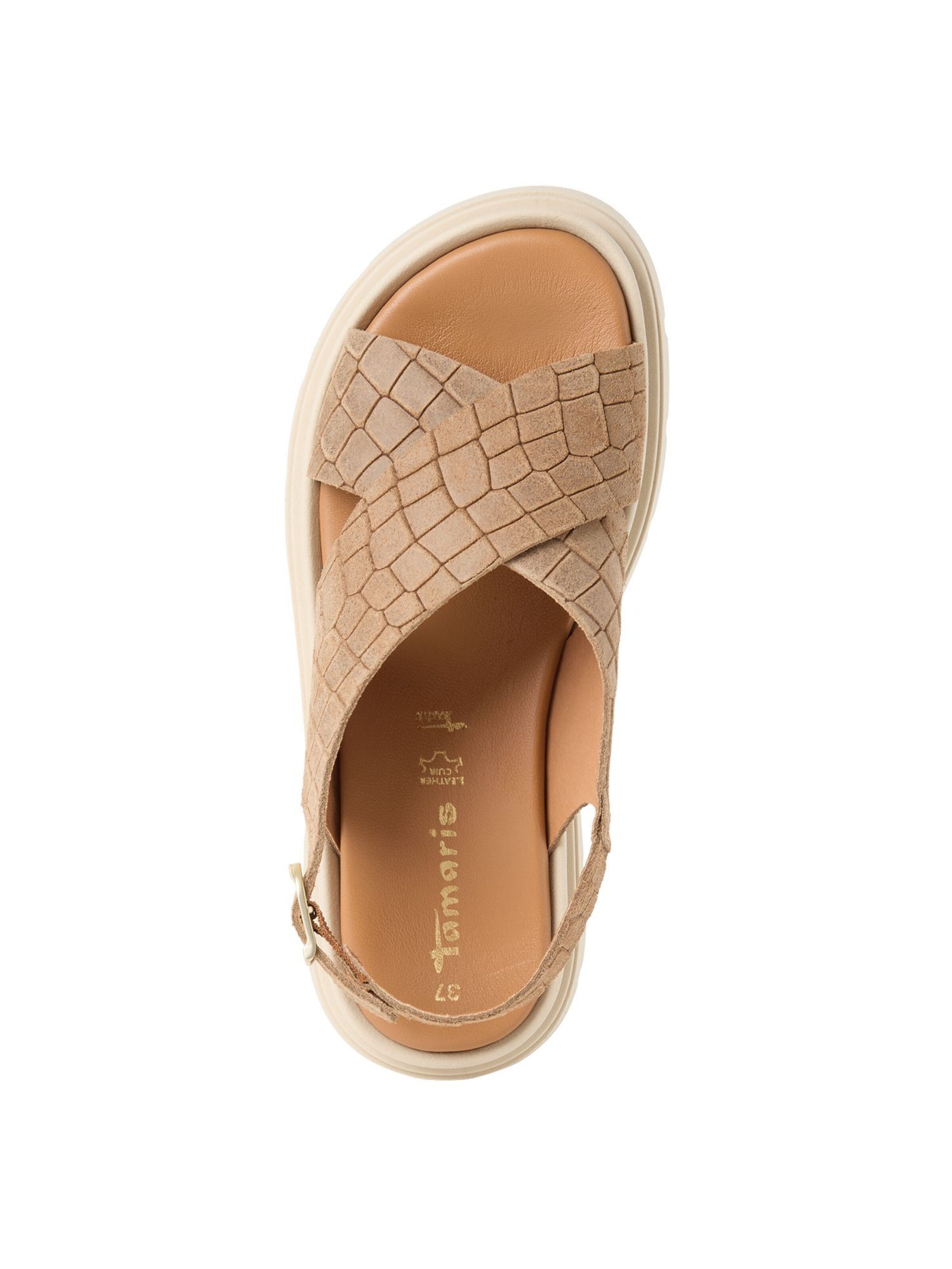 Sandales Tamaris en marron