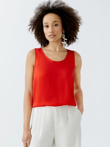 OUI Top in Red: front