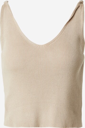 ABOUT YOU x Toni Garrn Knitted top 'Alexis' in Beige, Item view