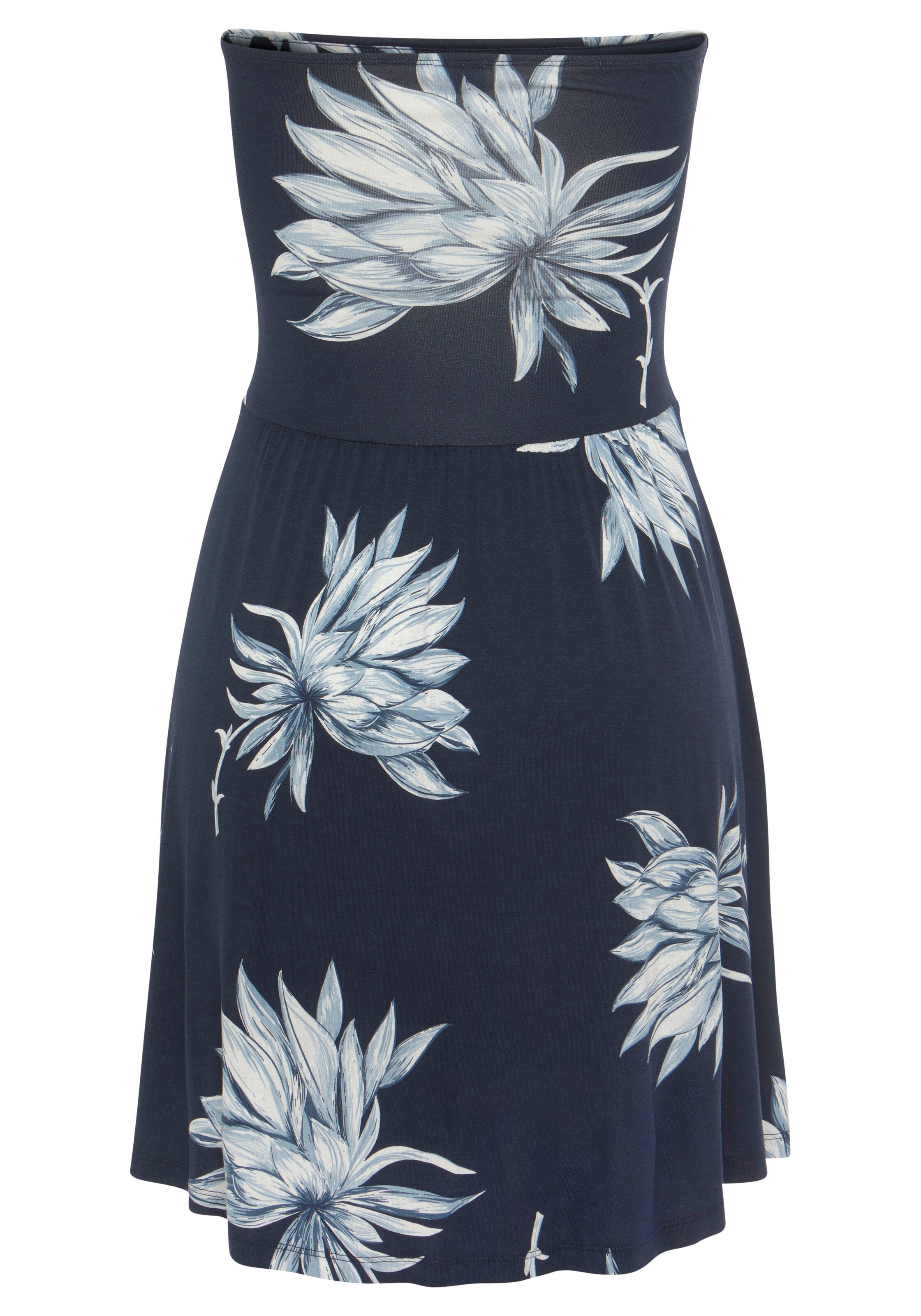 LASCANA Letní šaty – modrá