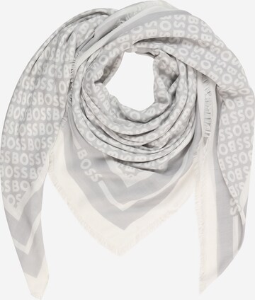 Foulard 'Laik' di BOSS in grigio: frontale