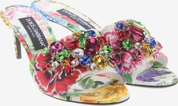 DOLCE & GABBANA Sandaletten 39,5 in Mischfarben: Vorderseite