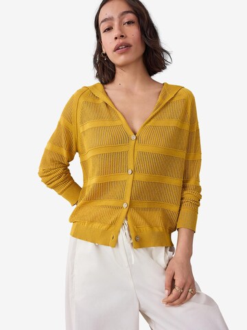 Next Knit cardigan in Yellow: front