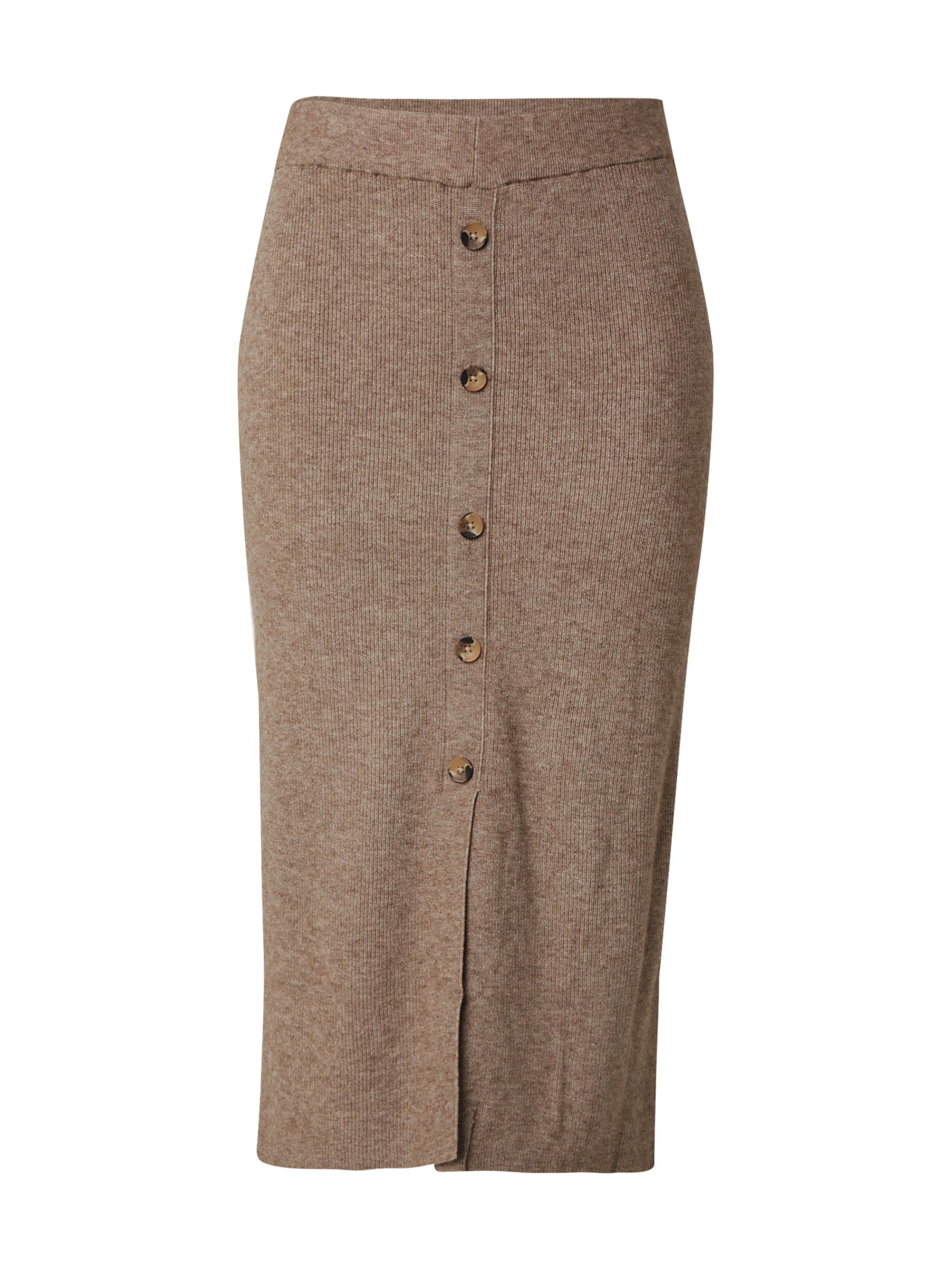 Fustă 'CARIBI' de la ONLY Carmakoma pe bej: față