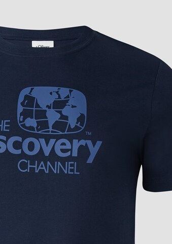 T-Shirt s.Oliver en bleu