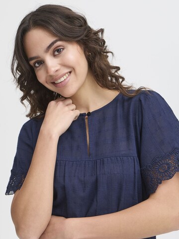 Camicia da donna ' LANA' di Fransa in blu