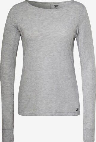 Reebok Sport Performance Shirt in Grey: front