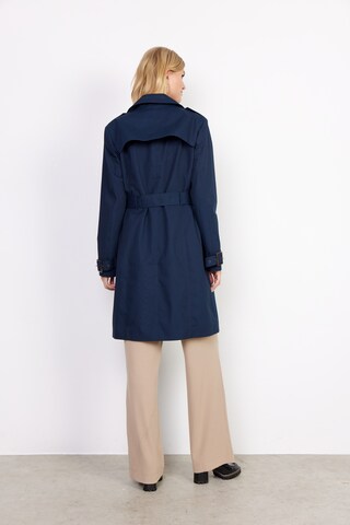 Soyaconcept Between-Seasons Coat 'LORA 5' in Blue