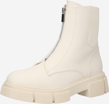 NEW LOOK Chelsea Boots 'CLOVER' in White: front
