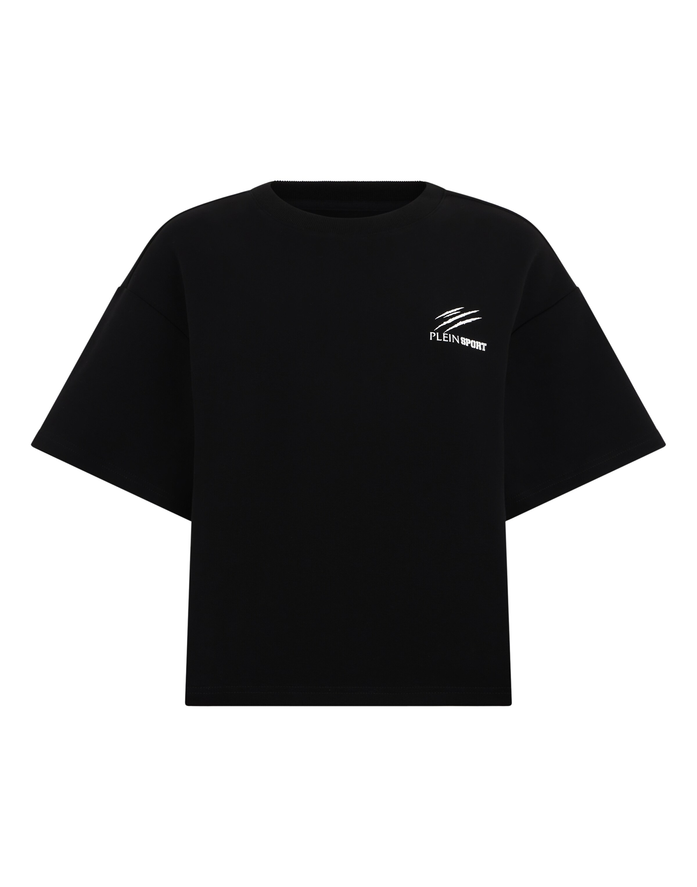 Plein Sport - Camiseta en negro: frente