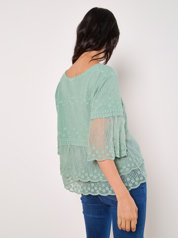 Apricot Blouse in Green