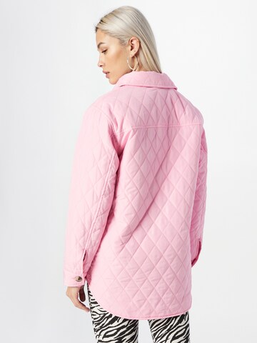 Veste mi-saison PIECES en rose