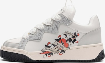 balta Ed Hardy Sportbačiai be auliuko: priekis